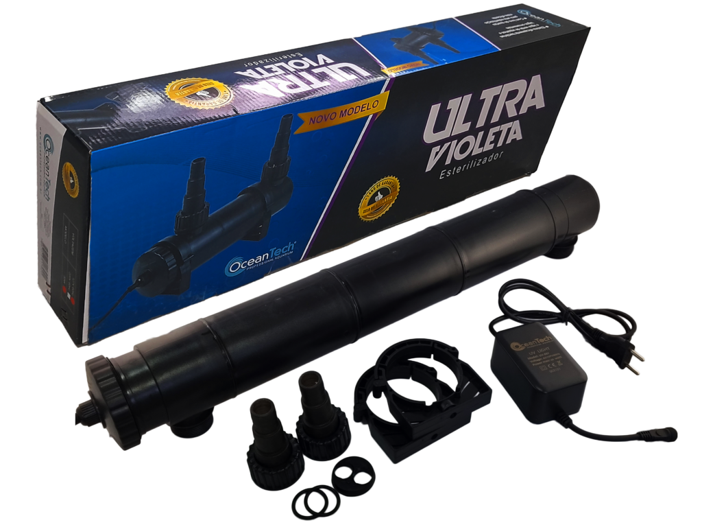 0 - Filtro Uv Esterilizador 55w Ocean Tech Aquários Fontes Lagos